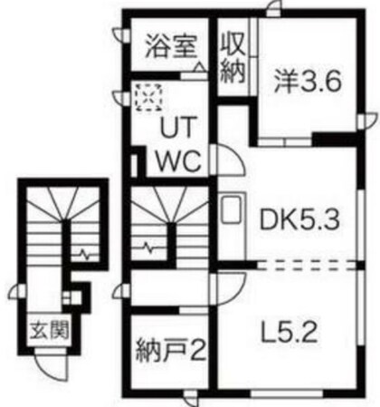 プチ・メゾン石井の物件間取画像